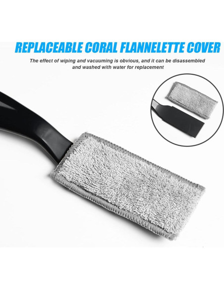 Cepillo de Doble Cabeza para Automóviles LKAHG - Limpieza Interior Cepillo de Doble Cabeza para Automóviles LKAHG - Limpieza Interior