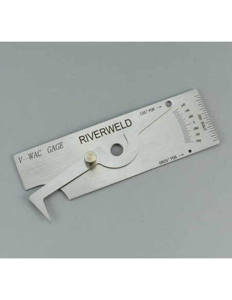 Medidor de Soldadura RIVERWELD V-WAC 6.1 mm Profundidad Medidor de Soldadura RIVERWELD V-WAC 6.1 mm Profundidad
