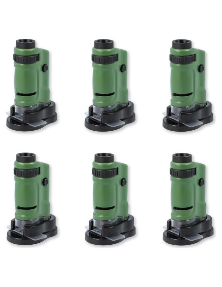 Microscopio de Bolsillo Carson MicroBrite 20x-40x LED - Juego de 6 Microscopio de Bolsillo Carson MicroBrite 20x-40x LED - Juego de 6