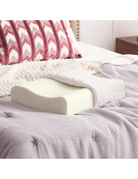 Almohada Contour Sealy de Espuma Viscoelástica Estándar 13.97 cm Almohada Contour Sealy de Espuma Viscoelástica Estándar 13.97 cm