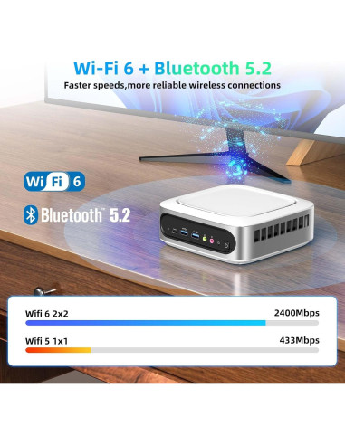 Mini PC AWOW MGI9 Intel Core i9-11900H 32GB 1TB SSD 4K