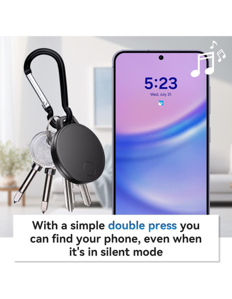 Rastreador Bluetooth SwiftFinder ST21 para Llaves y Teléfonos Rastreador Bluetooth SwiftFinder ST21 para Llaves y Teléfonos