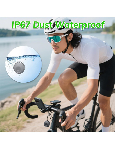 Tracker Bluetooth Inteligente Genérico - Paquete de 4 Negro Tracker Bluetooth Inteligente Genérico - Paquete de 4 Negro