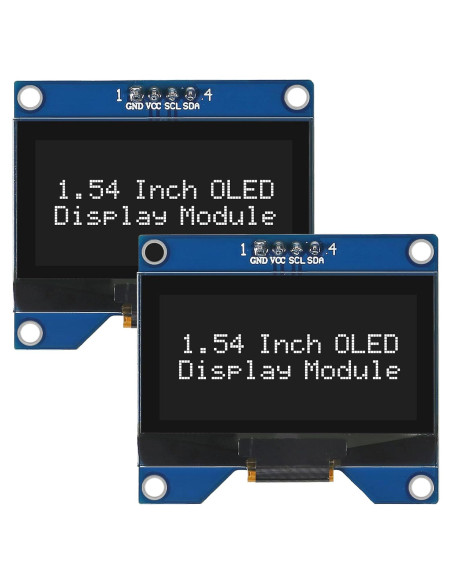 Módulo Pantalla OLED 1.54" Coliao 128x64 I2C SSD1309 2pcs Módulo Pantalla OLED 1.54" Coliao 128x64 I2C SSD1309 2pcs