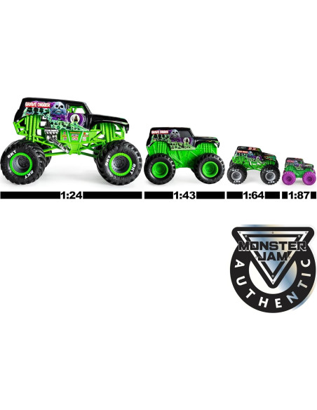 Camión Monstruo Die-Cast Monster Jam Scooby-Doo 1:64 Camión Monstruo Die-Cast Monster Jam Scooby-Doo 1:64