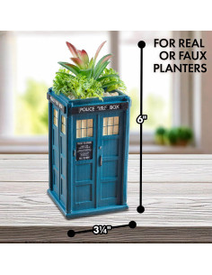 Maceta Cerámica TARDIS Doctor Who 15.24 cm para Plantas 2
