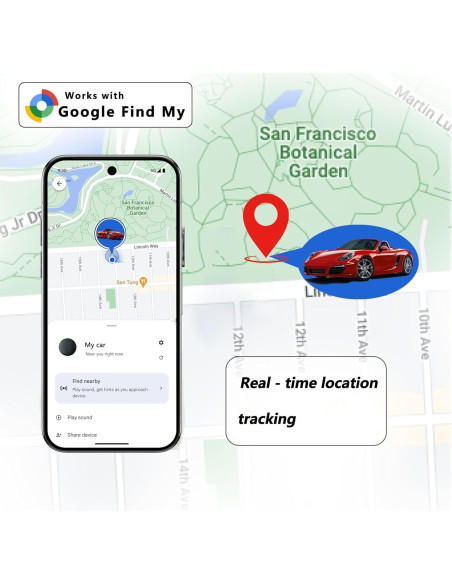 Localizador GPS YIALT Android - Batería 365 días, Resistente Localizador GPS YIALT Android - Batería 365 días, Resistente