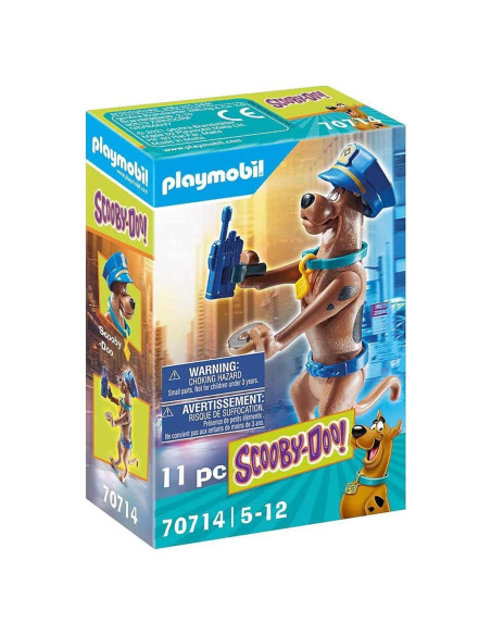 Figura de Policía Coleccionable Playmobil Scooby-Doo Figura de Policía Coleccionable Playmobil Scooby-Doo