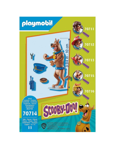 Figura de Policía Coleccionable Playmobil Scooby-Doo