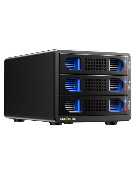 Caja de Disco Duro Externa Cenmate 3 Bahías USB 3.0 60TB Caja de Disco Duro Externa Cenmate 3 Bahías USB 3.0 60TB