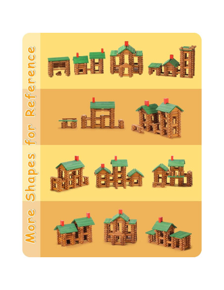 Juego de Construcción de Cabaña de Madera SainSmart Jr. 665 Piezas Juego de Construcción de Cabaña de Madera SainSmart Jr. 665 Piezas