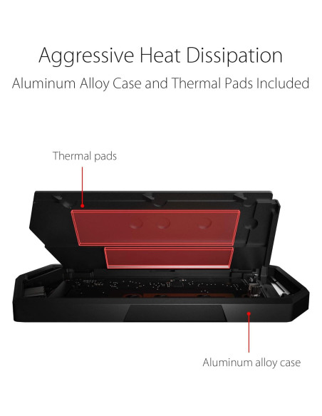 Caja Adaptadora Externa ASUS ROG Strix Arion M.2 NVMe 10 Gbps Caja Adaptadora Externa ASUS ROG Strix Arion M.2 NVMe 10 Gbps