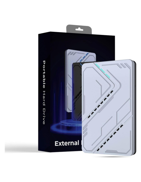 Disco Duro Externo 500GB Genérico USB 3.0 Portátil Plata Disco Duro Externo 500GB Genérico USB 3.0 Portátil Plata