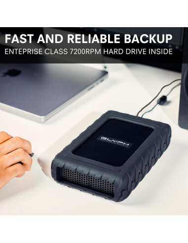 Disco Duro Externo Glyph BlackBox Pro 20TB USB-C 7200 RPM