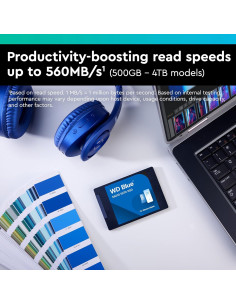 SSD Western Digital 2TB Blue SA510 SATA III 2.5" 560 MB/s 2