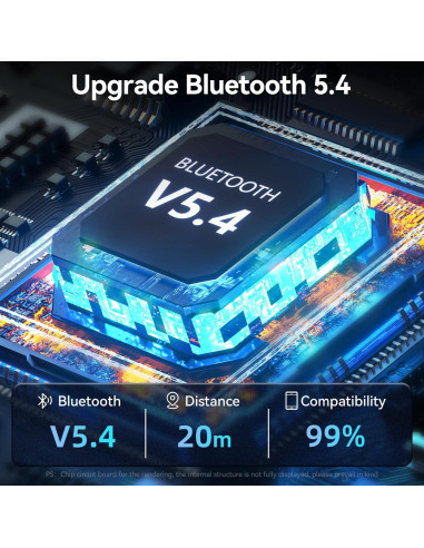 Transmisor Receptor Bluetooth 5.4 MakerHawk M10 HiFi 3-en-1