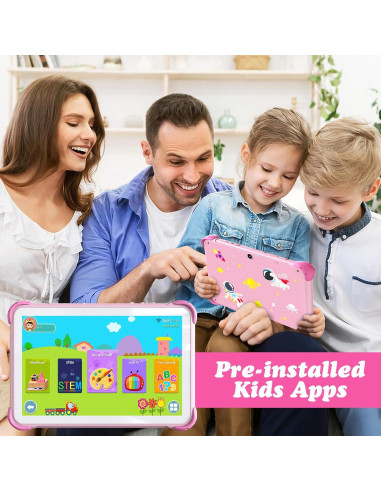 Tableta para Niños 10 Pulgadas Tbltaca Y101 32GB Rosa