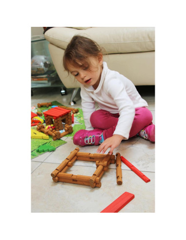 Juego de Granja de Madera Toys of Wood Oxford - 207 Piezas