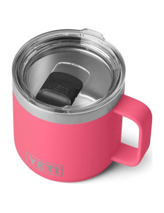 Taza Aislada al Vacío YETI Rambler 14 oz Rosa Tropical