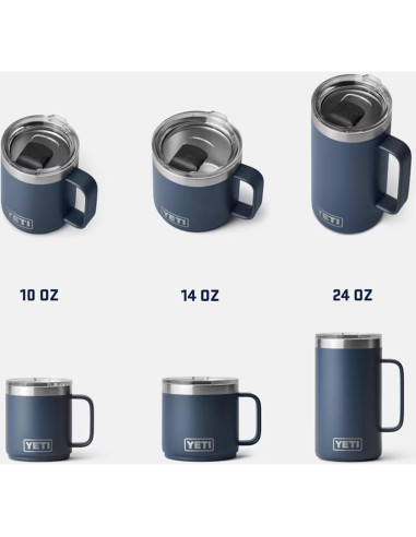 Taza Aislada al Vacío YETI 24 oz Taupe Cabo con Tapa MagSlider