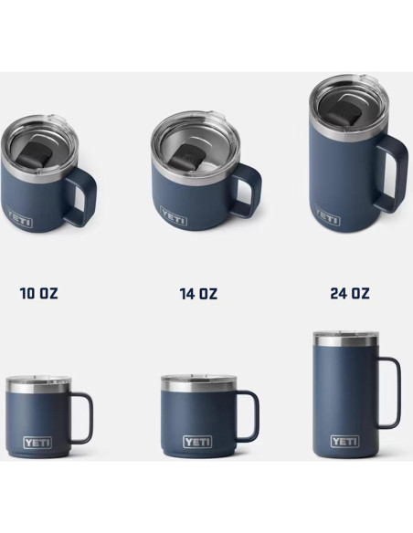 Taza Aislada al Vacío YETI 24 oz Taupe Cabo con Tapa MagSlider Taza Aislada al Vacío YETI 24 oz Taupe Cabo con Tapa MagSlider