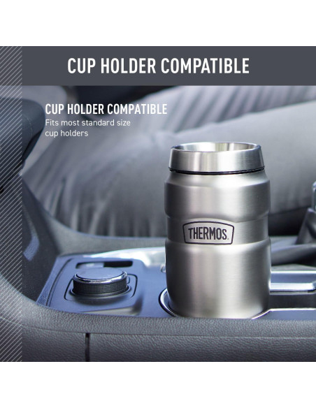 Vaso de Viaje Aislado THERMOS 0.47L Verde Militar Vaso de Viaje Aislado THERMOS 0.47L Verde Militar