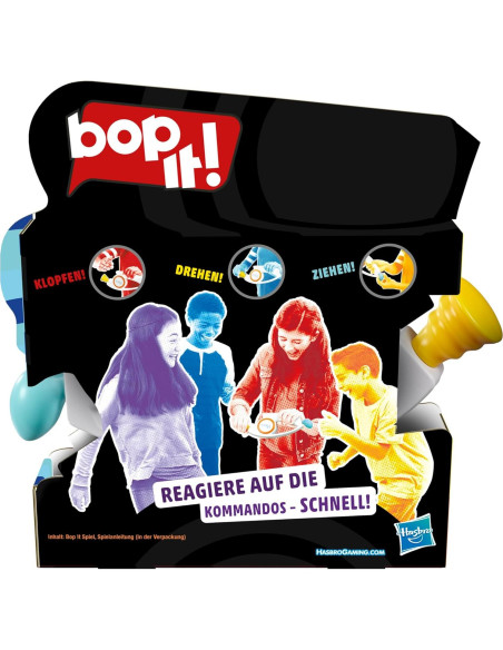 Juego Electrónico Bop It Hasbro - Fiesta para Niños 8+ Juego Electrónico Bop It Hasbro - Fiesta para Niños 8+
