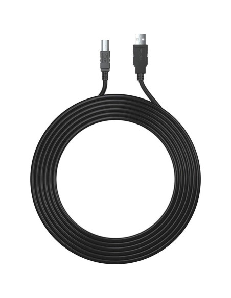 Cable USB 2.0 Tipo-A a Tipo-B 7.62m PWR+ Alta Velocidad Cable USB 2.0 Tipo-A a Tipo-B 7.62m PWR+ Alta Velocidad