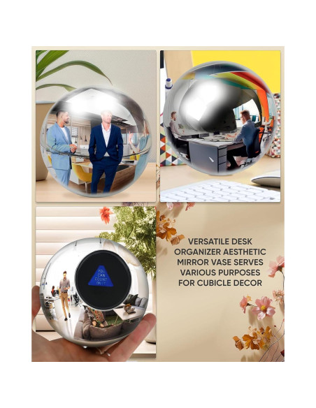 Espejo Convexo Skywin Bola de Adivinación 10cm Plata Espejo Convexo Skywin Bola de Adivinación 10cm Plata