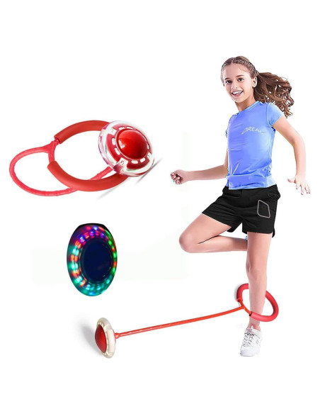 Bola de Salto para Tobillo Aihan, Juguete Colorido para Niños 5-10 Años Bola de Salto para Tobillo Aihan, Juguete Colorido para Niños 5-10 Años