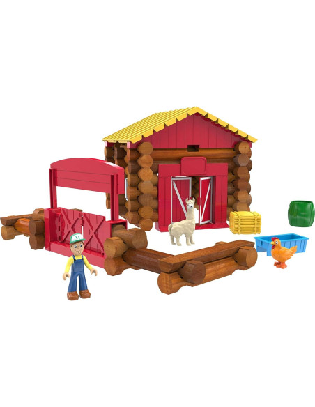 Lincoln Logs Diversión en la Granja - 102 Piezas - Juguete Educativo Lincoln Logs Diversión en la Granja - 102 Piezas - Juguete Educativo