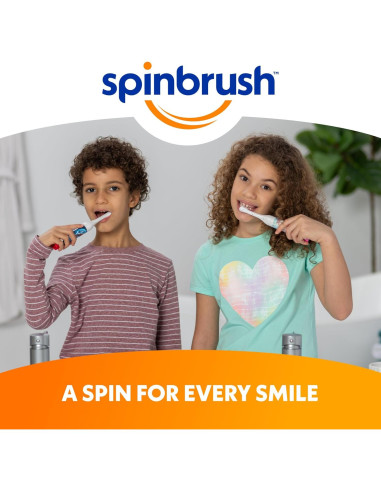 Cepillo de dientes eléctrico Spinbrush Super Mario para niños