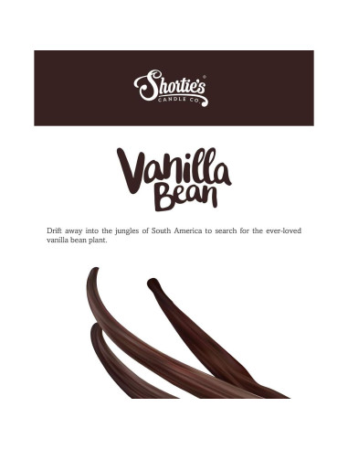 Velas Votivas Aromatizadas Frijol de Vainilla Shortie's - 6 Unidades