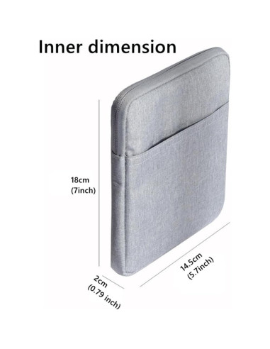 Funda Universal a Prueba de Golpes Flyorigin para eReader 6-7"