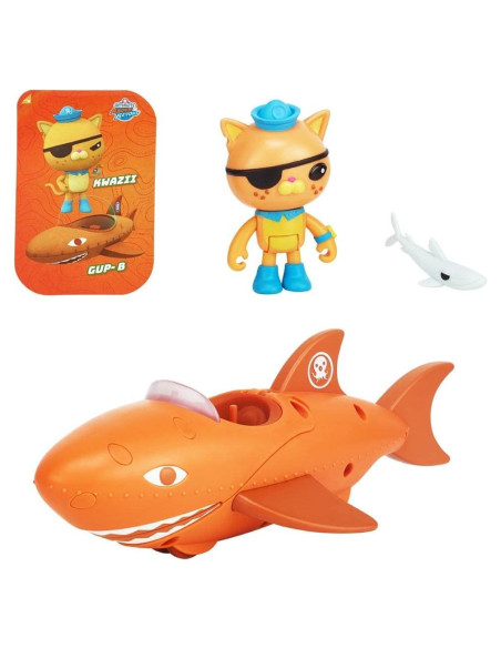 Paquete Aventura Octonautas Kwazii y Gup-B 7.62 cm Paquete Aventura Octonautas Kwazii y Gup-B 7.62 cm