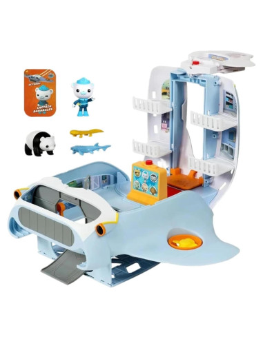 Juego de Transformación Octoray Moose Toys 7 Piezas 25+ Sonidos
