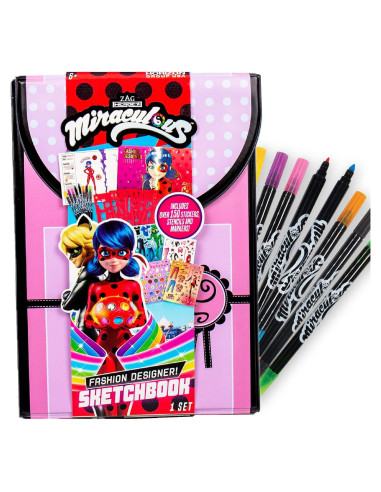 Cuaderno de Diseño de Moda Miraculous Horizon 15.24x22.86cm