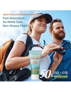 Protector Solar Natural Vigority SPF 50 con Óxido de Zinc 100ml 2