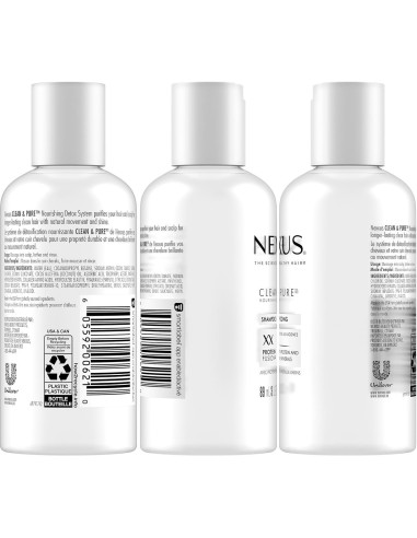 Set de Champú y Acondicionador Nexxus Limpio y Puro 89 ml