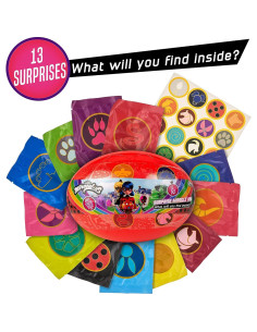 Caja Milagrosa Sorpresa 13 Piezas Ladybug y Cat Noir 2
