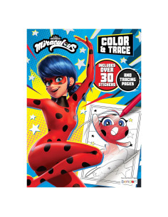 Libro para Colorear Bendon Ladybug y Cat Noir 48 Páginas