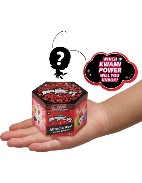 Caja Sorpresa Kwami Miraculous Ladybug - Playmates 50500 Caja Sorpresa Kwami Miraculous Ladybug - Playmates 50500