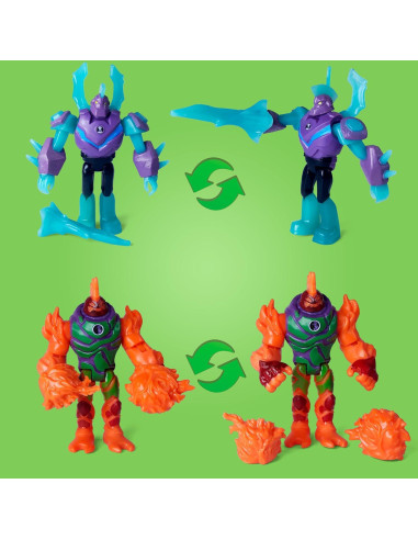 Conjunto de Figuras de Acción Ben 10 - 11 Juguetes Toysvill