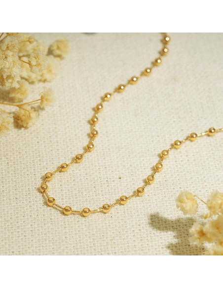 Collar Choker BENEIGE Gold 14K Baño de Oro Hipoalergénico Collar Choker BENEIGE Gold 14K Baño de Oro Hipoalergénico
