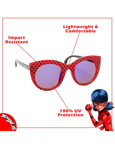 Gafas de Sol Miraculous Ladybug Arkaid UV 400 para Niños