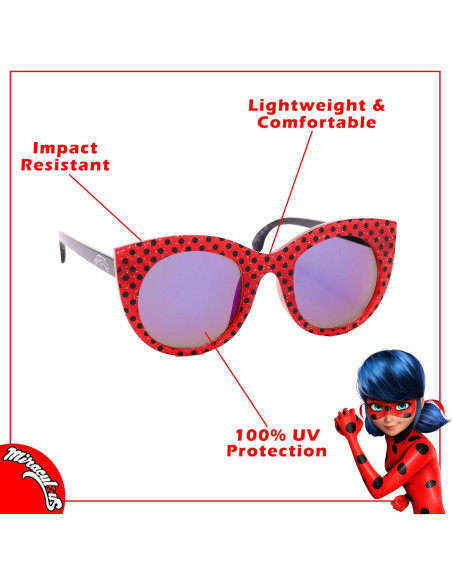 Gafas de Sol Miraculous Ladybug Arkaid UV 400 para Niños Gafas de Sol Miraculous Ladybug Arkaid UV 400 para Niños