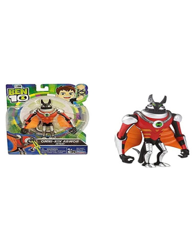 Figura de Acción Ben 10 Jetray Omni-Kix 13 cm Articulada