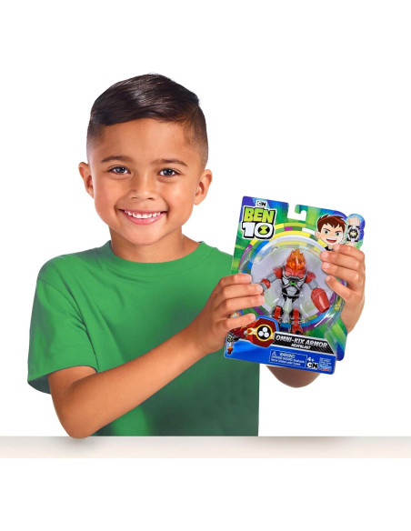 Figura de Acción Calor Explosivo Ben 10 12.7 cm