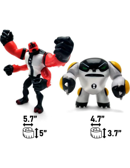 Conjunto de Figuras de Acción Ben 10 - 9 Juguetes Coleccionables Conjunto de Figuras de Acción Ben 10 - 9 Juguetes Coleccionables