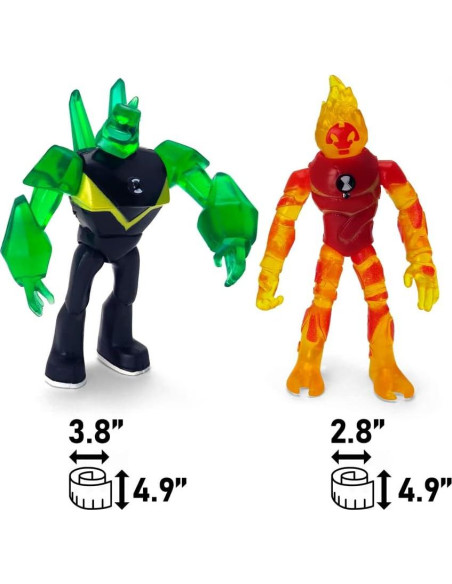Conjunto de Figuras de Acción Ben 10 - 9 Juguetes Coleccionables Conjunto de Figuras de Acción Ben 10 - 9 Juguetes Coleccionables